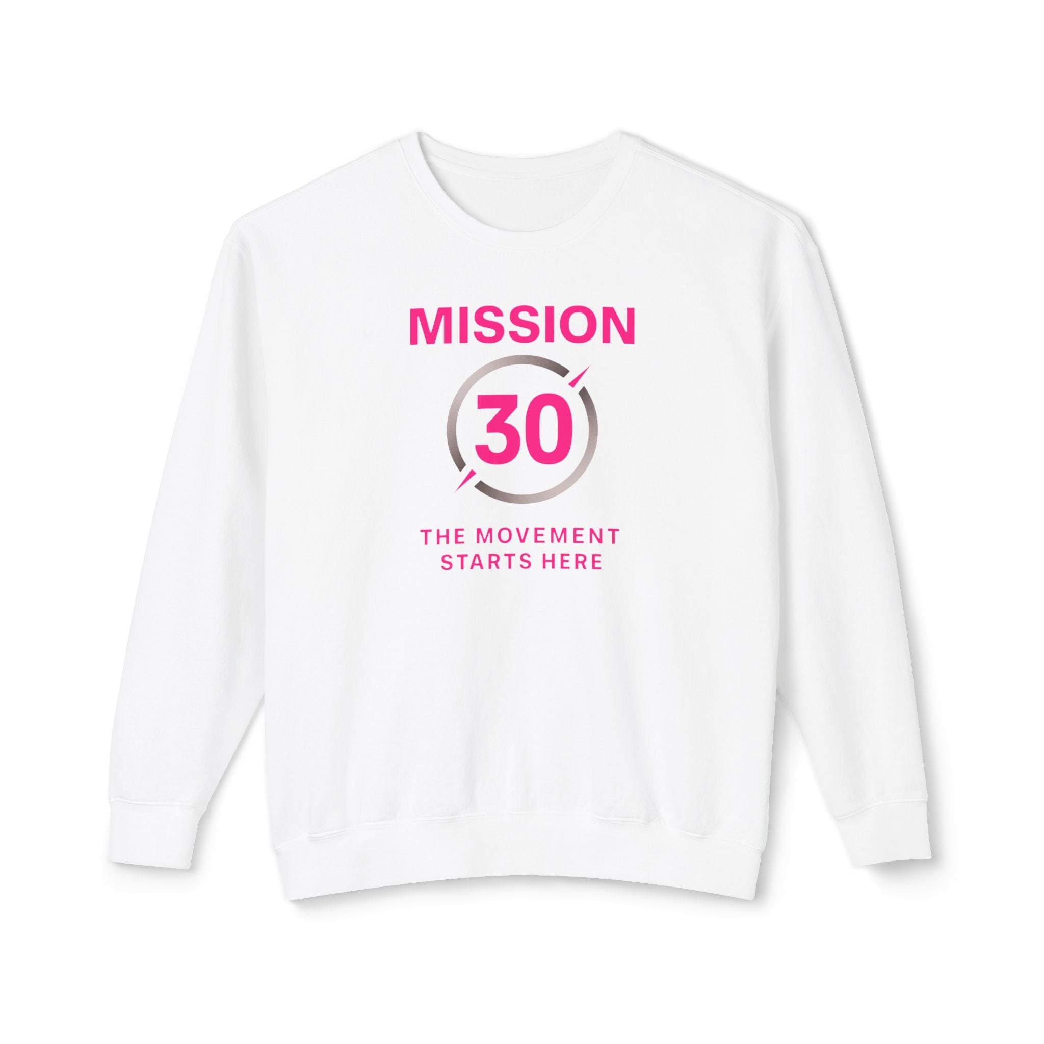 Custom Mission 30 Circle Logo Sweatshirt