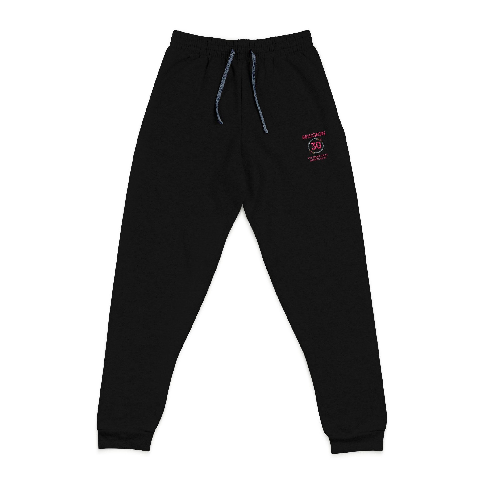 Embroidered Unisex Joggers - Cozy Casual Wear