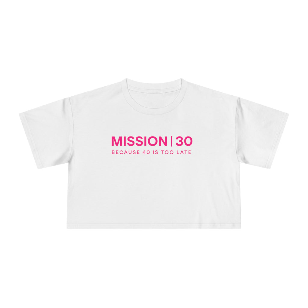 Women's Mission 30 Crop Tee