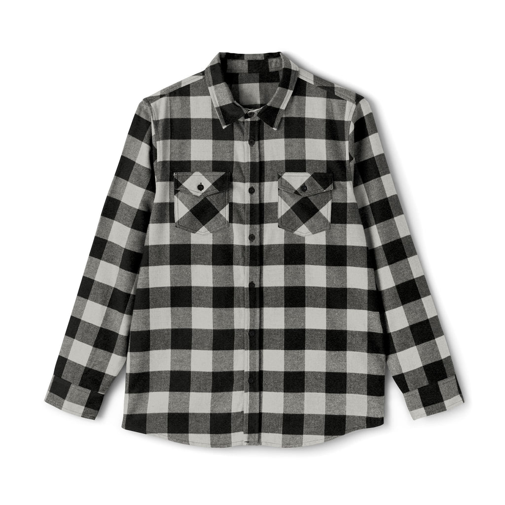 Mission 30 Flannel Shirt — Pink Logo Plaid Button-Up