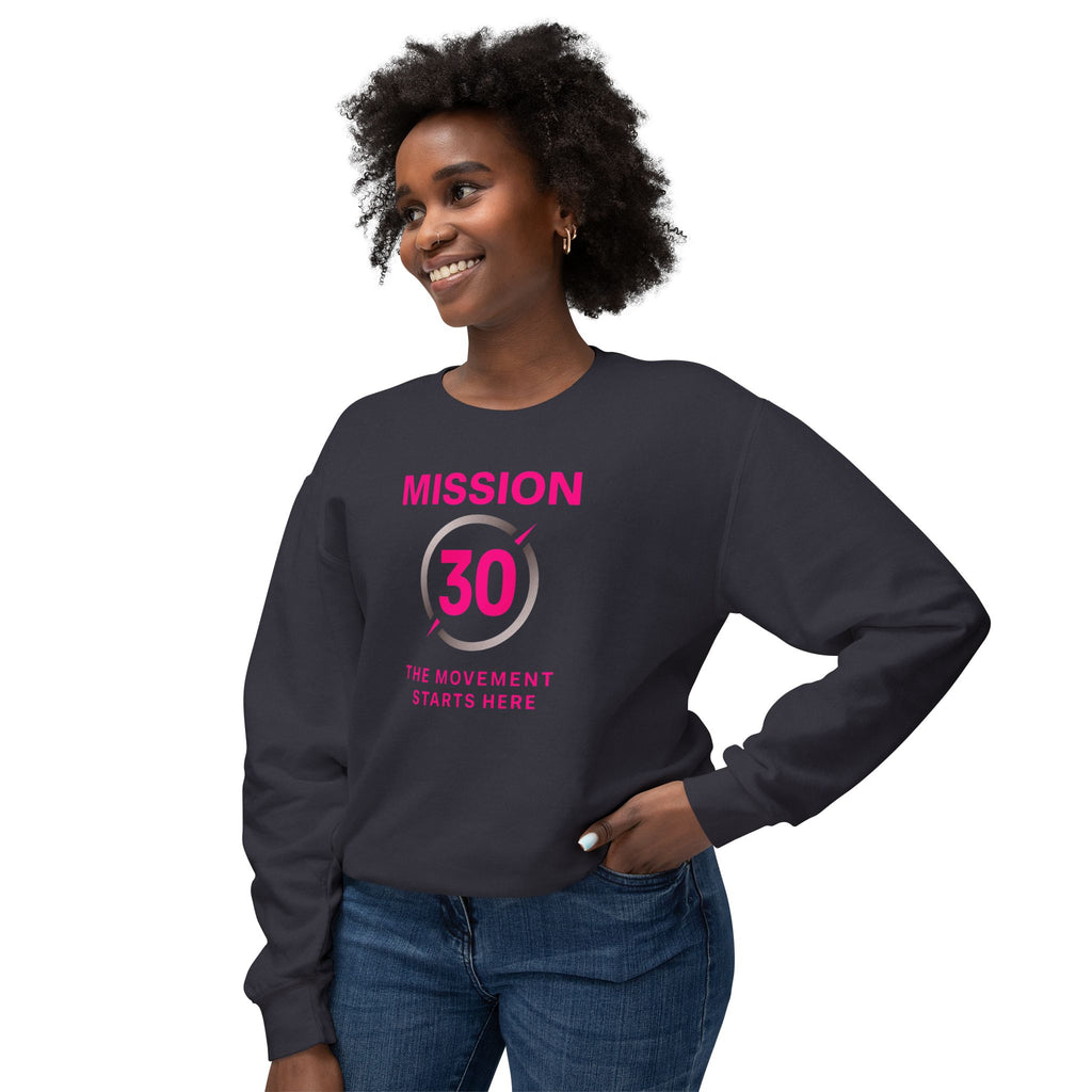 Custom Mission 30 Circle Logo Sweatshirt