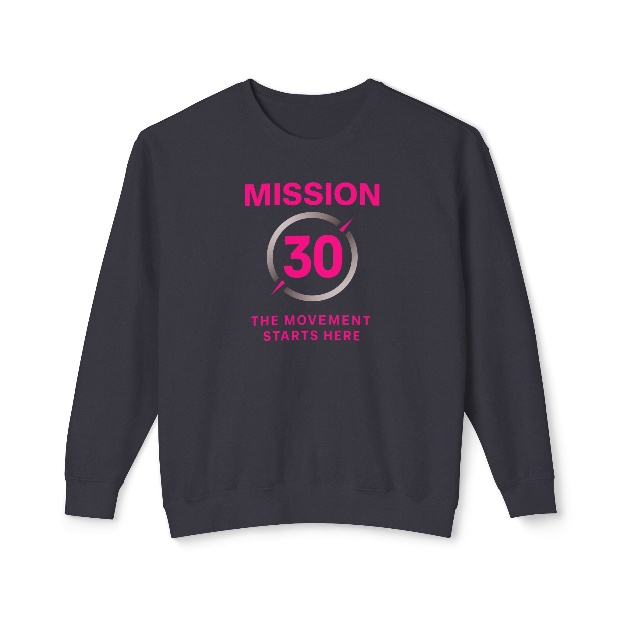 Custom Mission 30 Circle Logo Sweatshirt