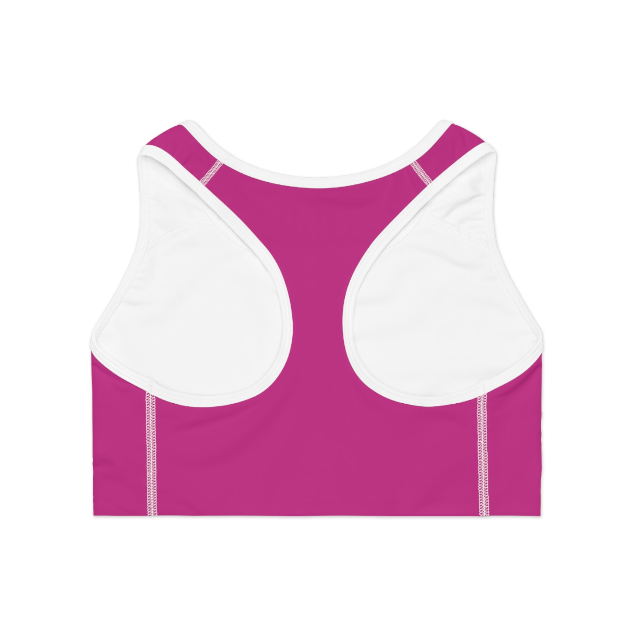 Sports Bra — "Mission 30: Because 40 Is Too Late" Motivational Fitness Top